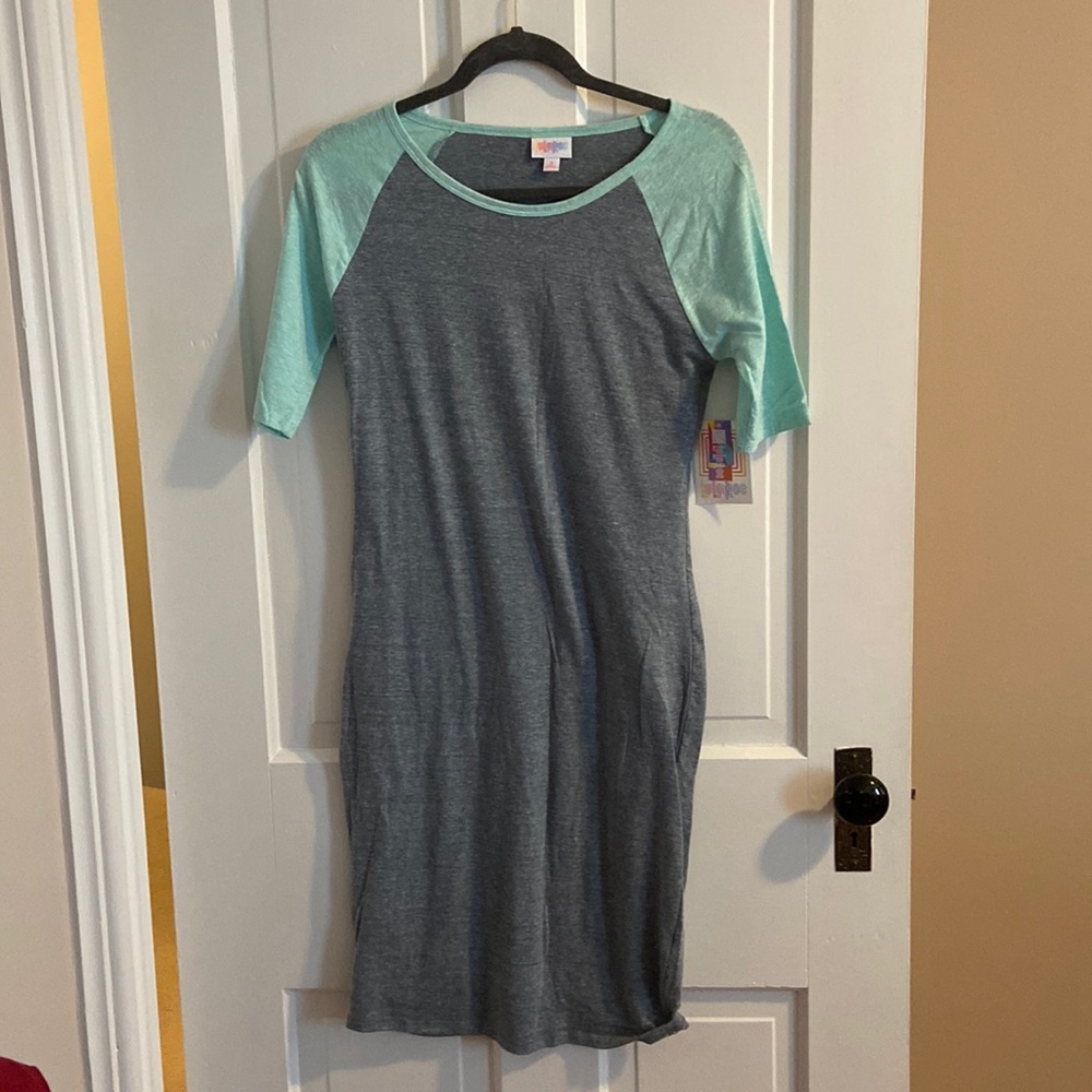 NWT Grey & Mint tshirt dress